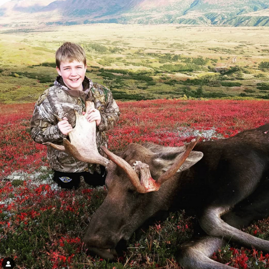 Teen's First Alaskan Bull Moose Hunt