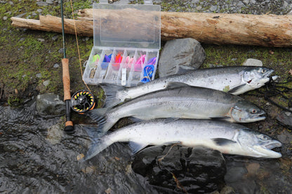 Prey On Adventure Alaska Russian River Tackle Box Kit - Handmade Russian River Flies